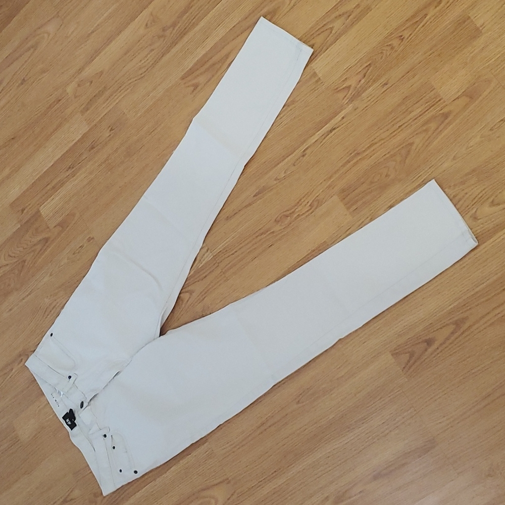 Slim khaki pants